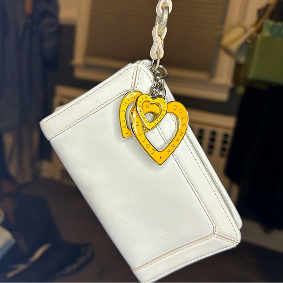 Cole Haan Trinity Heart Leather Wristlet - Picture 3 of 7